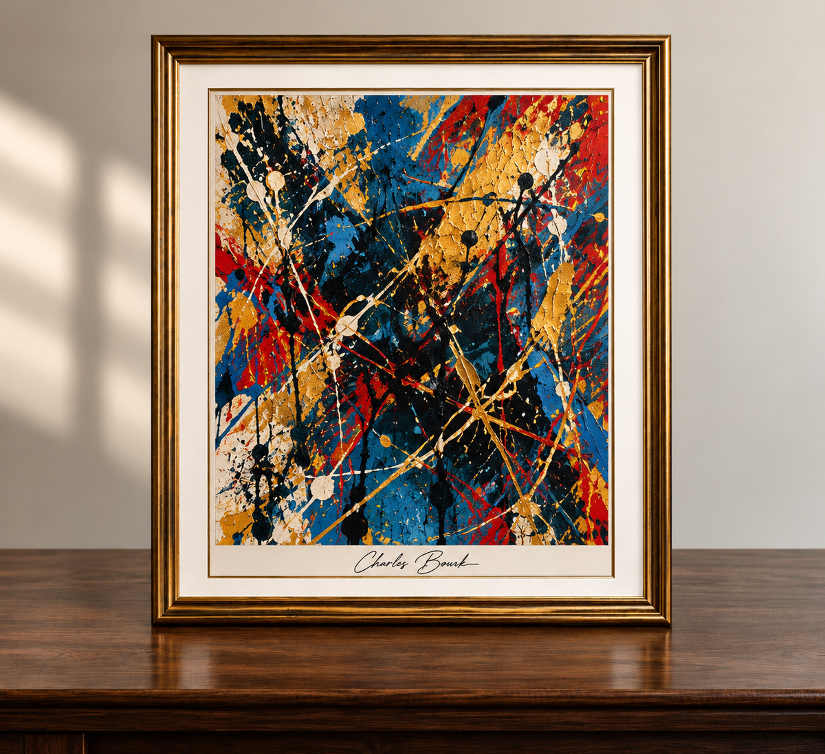 Ornate Frame, Explosive Abstract Energy